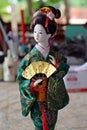 Japanese doll in KIMONO dress.